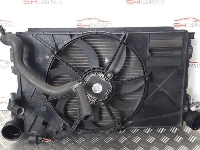 Set refroidisseur d'un Volkswagen Touran, Volkswagen, -, Utilisé, -