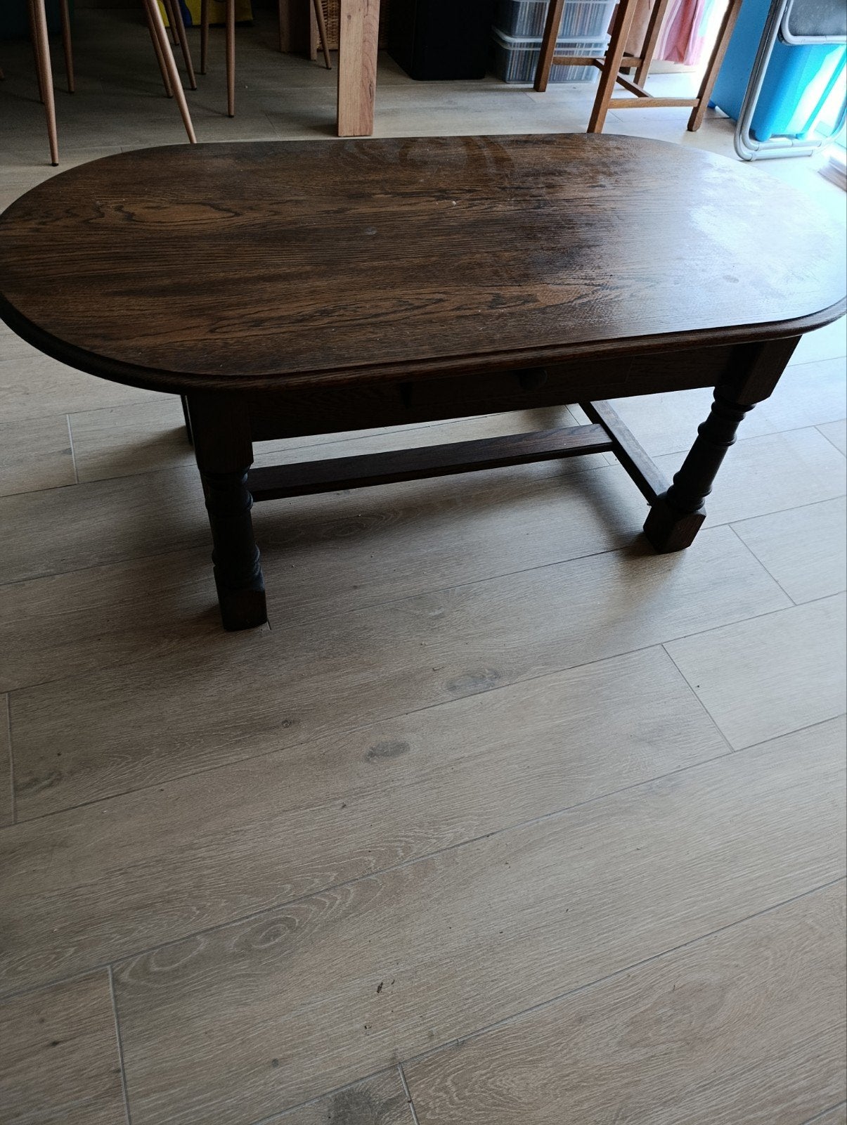 table basse ovale, 100 à 150 cm, Enlèvement, 50 à 100 cm, 5 – 50