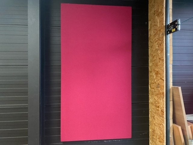 Akoestische magnetisch wandpaneel (roze), Enlèvement, Rose