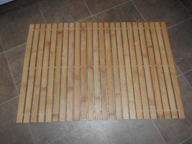 Tapis de bain ou de douche en bois, Enlèvement ou Envoi, Neuf, Baignoire