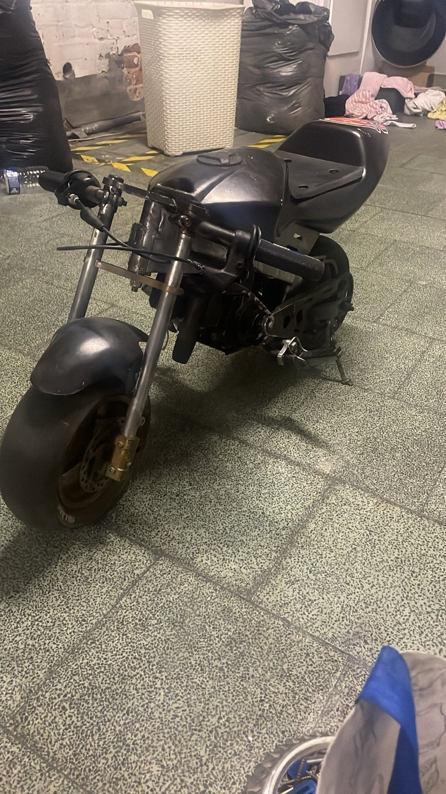 Pocketbike 50cc 2takt met extras, Ophalen, Gebruikt, Blok