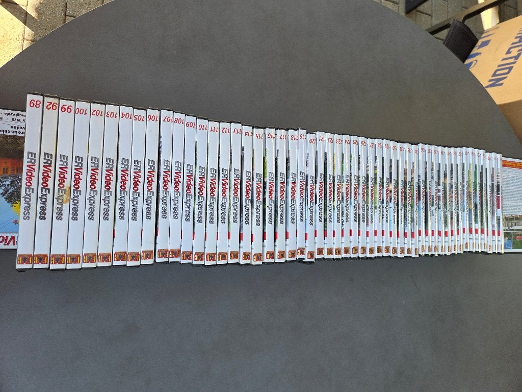 Treinen dvd Eisenbahn romantiek, Cd's en Dvd's, Dvd's | Overige Dvd's, Ophalen, Gebruikt, Alle leeftijden, Inclusief doosje