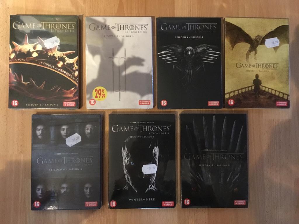 Dvd’s Game of Thrones - nieuw, Enlèvement ou Envoi, Neuf, dans son emballage
