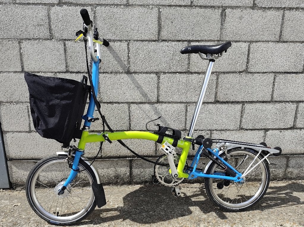 Brompton vouwfietsen 2 stuks, Vélos & Vélomoteurs, Vitesses, Frein sur jante, Comme neuf, Enlèvement