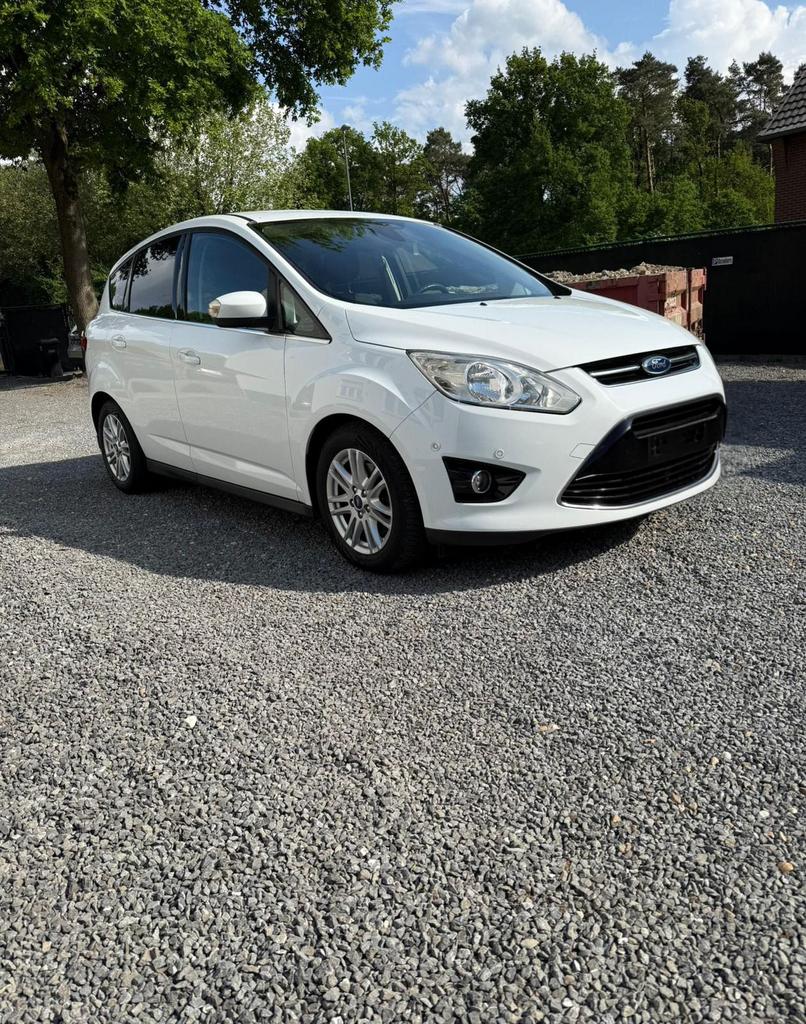 Ford C-Max 2.0 Diesel Automaat – Full Option – 1ste eigenaar, Autos, Euro 5, Achat, Noir, 5 portes