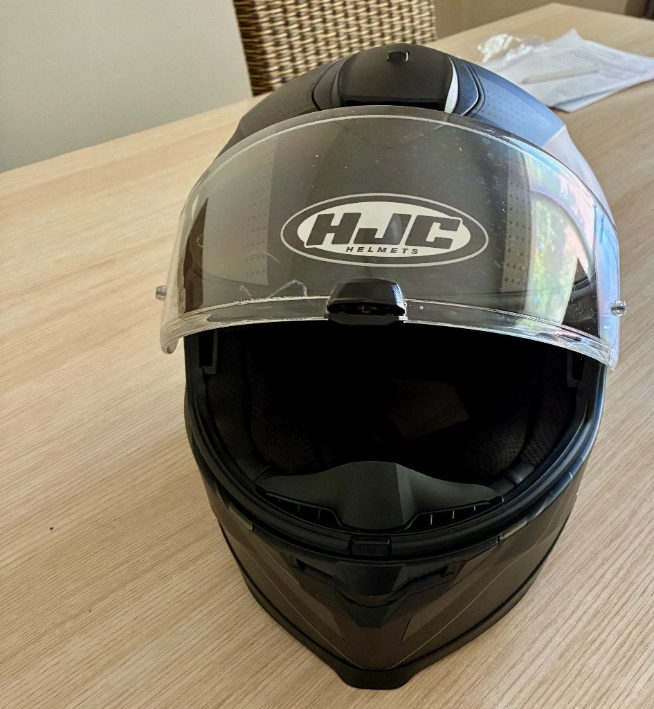 HJC C70 Motorhelm Maat L, Motoren, Heren, HJC, Ophalen of Verzenden, Integraalhelm