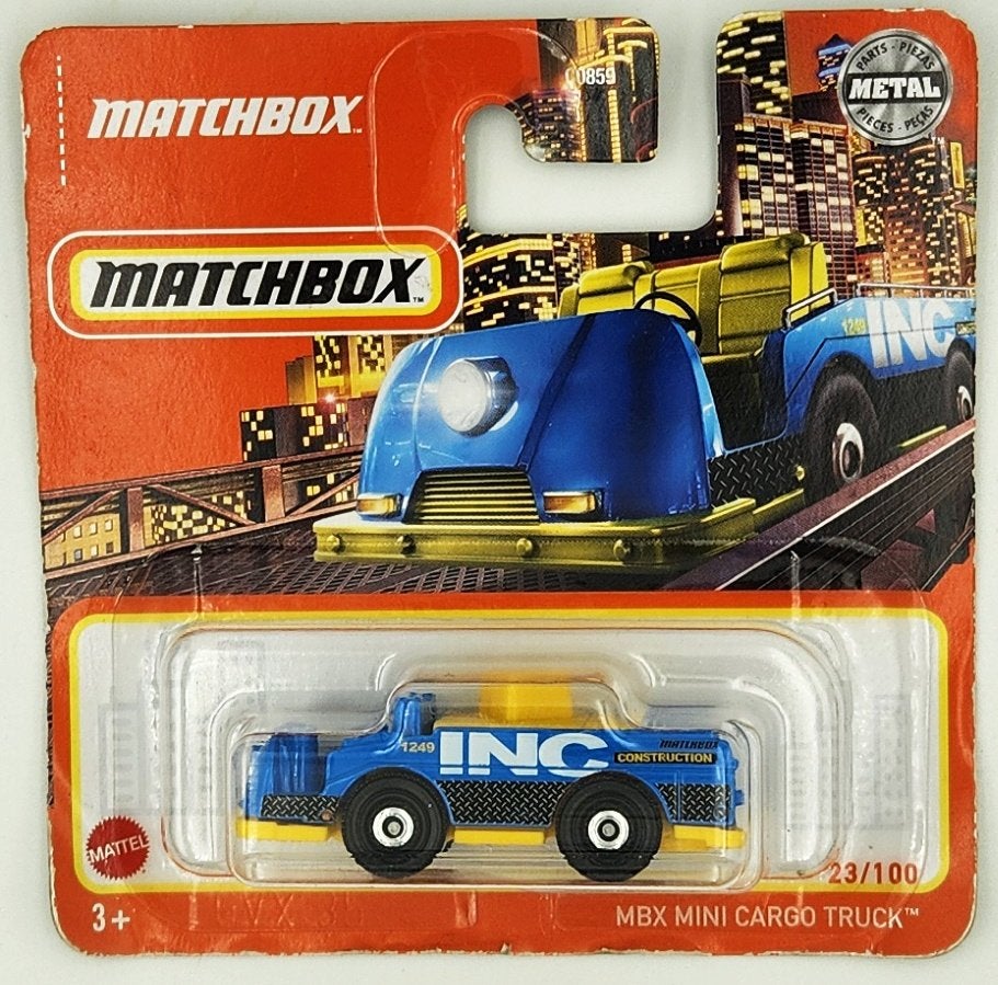Matchbox - MBX Mini Cargo Truck - HFR68 - 1:64, Hobby en Vrije tijd, 333 Continental Boulevard, El Segundo, CA 90245, United States