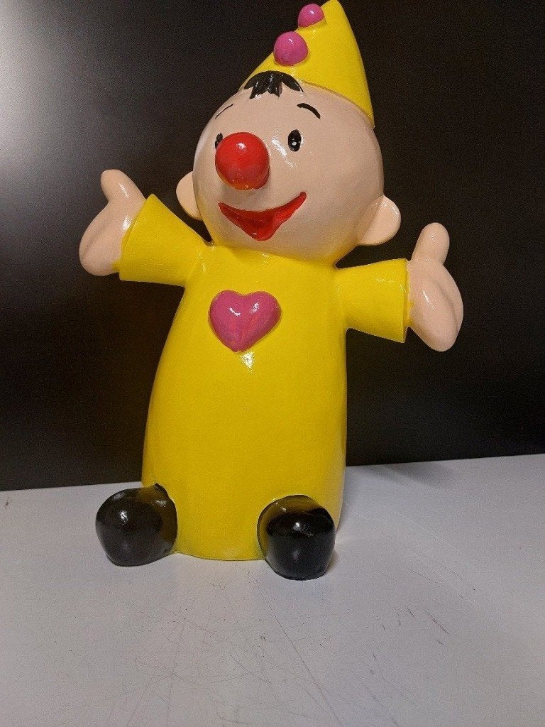 Bumba, beeld in prima staat - 50 cm - polyresin, Kinderen en Baby's, Kinderkamer | Inrichting en Decoratie, Geel, Overige typen