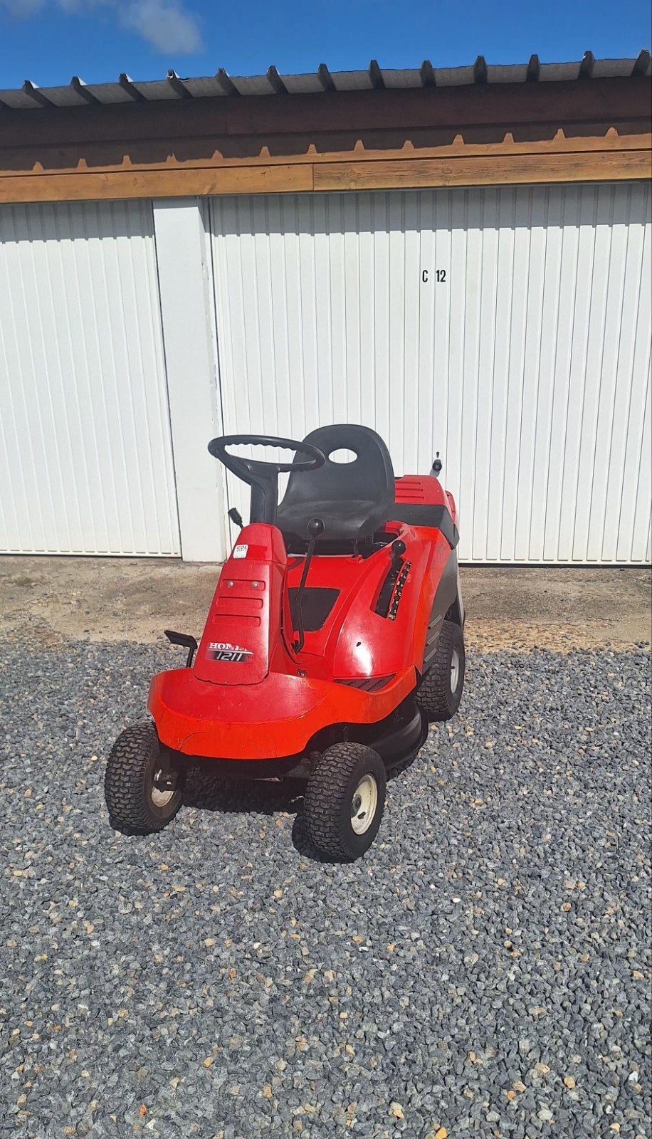 Tracteur tondeuse - Tondeuse Autoportée HONDA HF 1211, Jardin & Terrasse, Tondeuses autoportées, Enlèvement, Honda, Démarrage électrique