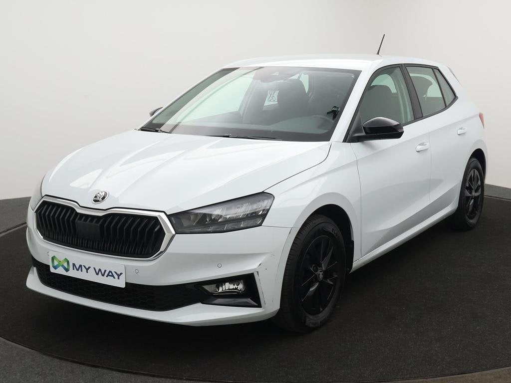 Skoda Fabia Fabia 1.0i Selection, Auto's, https://public.car-pass.be/vhr/e3882c9f-a371-465d-ae2b-8be0e2e04c97, Wit, Handgeschakeld