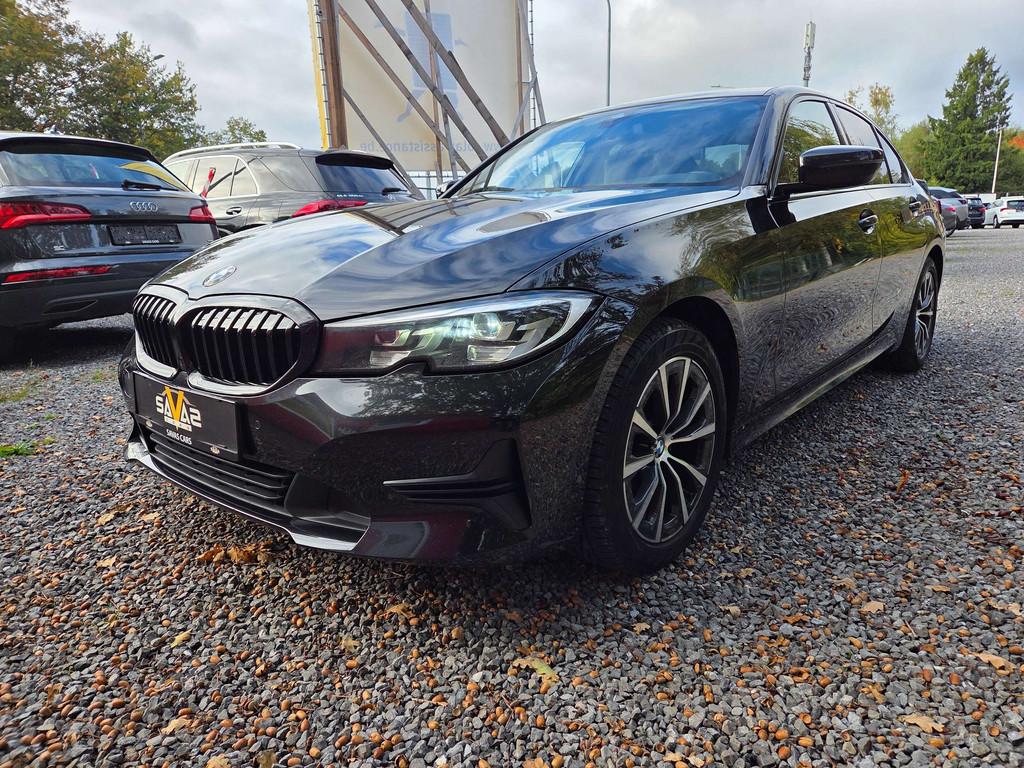 BMW 320 320d Efficient Dynamic Edition Aut/trekhaak, Auto's, BMW, 4 deurs, Stof, 110 g/km, Zwart