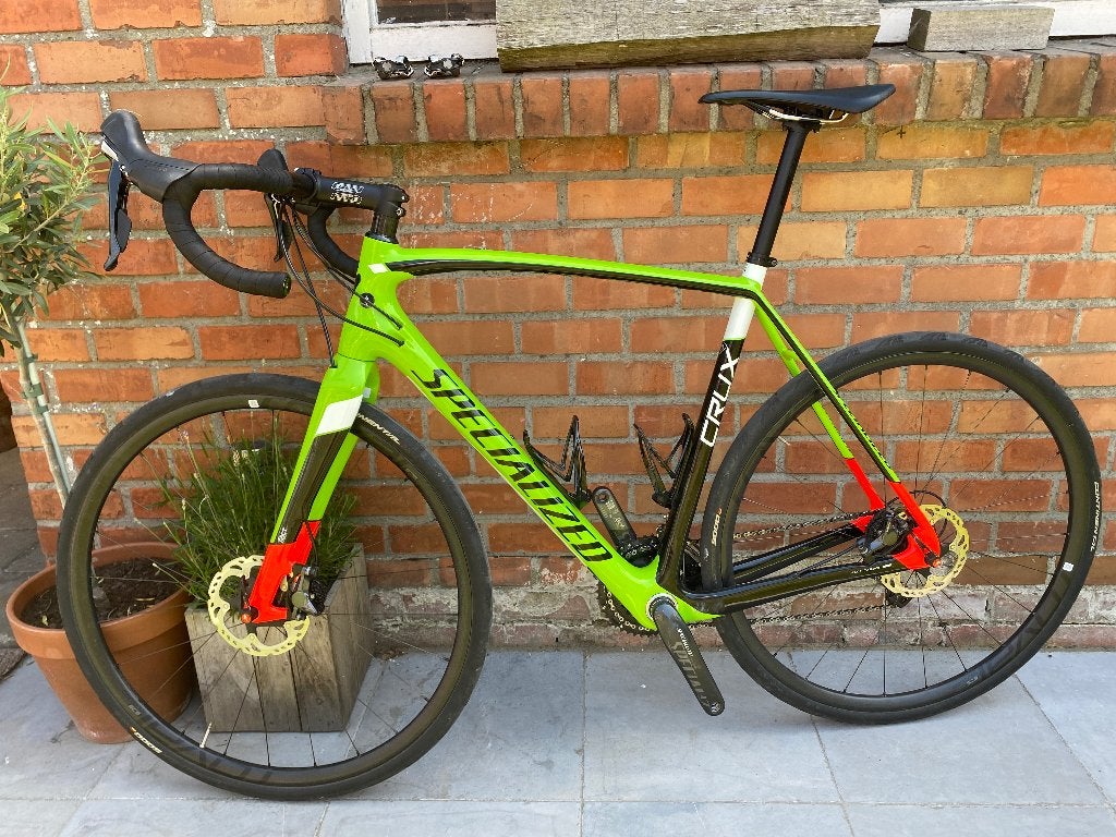 Specialized Crux, Carbon, Heren, Zo goed als nieuw, Schijfrem