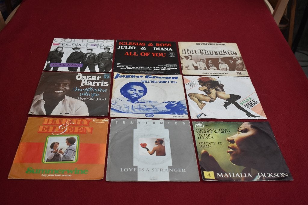 45t's van A tot Z : interesse in oldies vraag de lijsten ?, CD & DVD, Enlèvement ou Envoi, 7 inch, Dance, Comme neuf