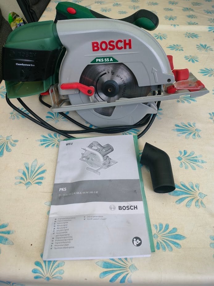 Cirkelzaag Bosch, Ophalen, Gebruikt, Cirkelzaag, Bosch groen