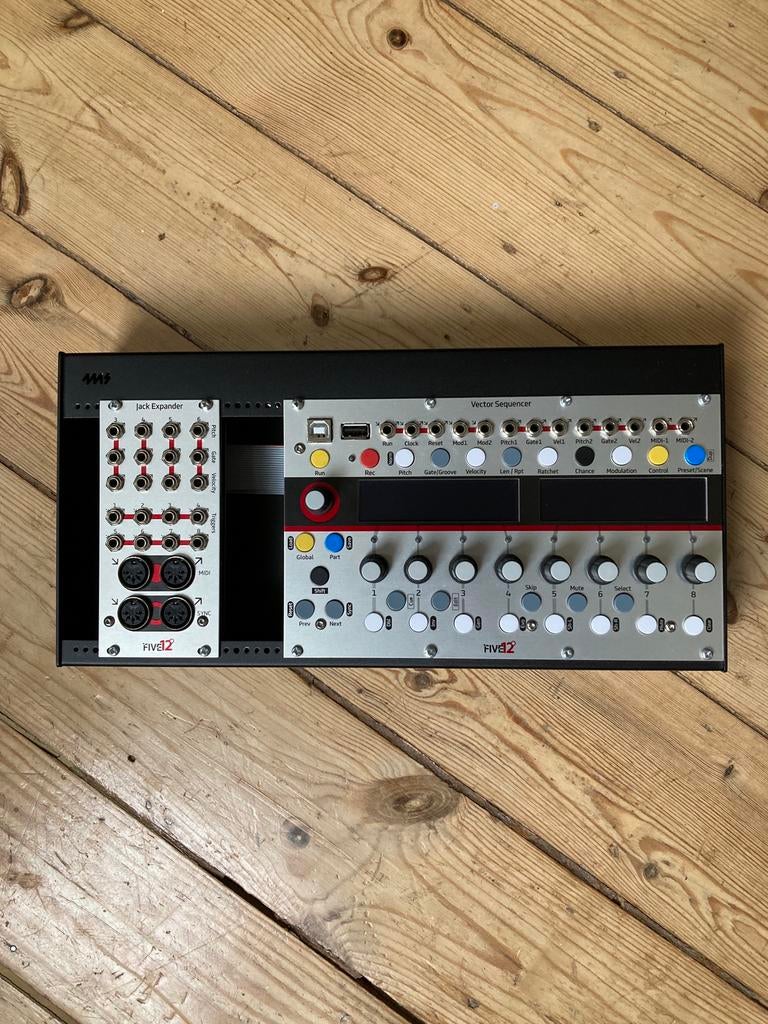 Five12 Vector Sequencer MK1 + Jack Expander, Enlèvement ou Envoi, Comme neuf