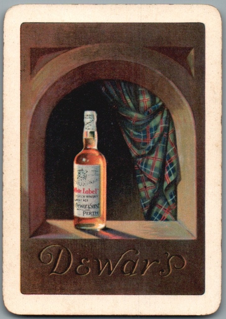 speelkaart - LK16294 - Dewar's, Verzamelen, Ophalen of Verzenden, Zo goed als nieuw, Speelkaart(en)