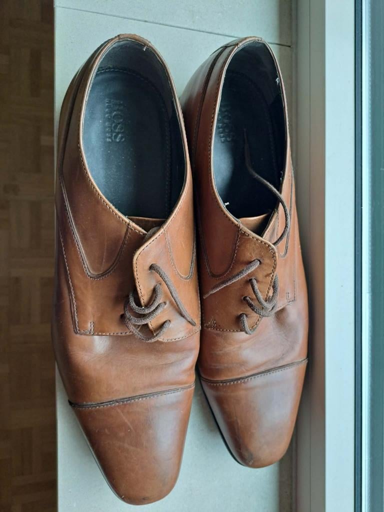 Schoenen Hugo Boss, Kleding | Heren, Schoenen, Bruin, Hugo boss, Ophalen of Verzenden, Zo goed als nieuw