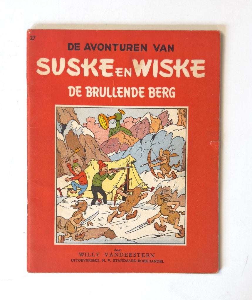 suske en wiske 1ste druk, Boeken, Gelezen, Willy Vandersteen, Eén stripboek, Ophalen of Verzenden