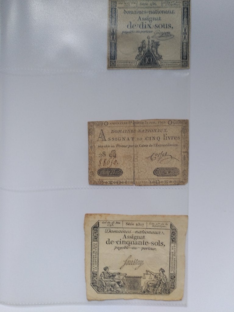 Bankbiljetten van de vorige eeuw, Ophalen, Overige landen, Los biljet