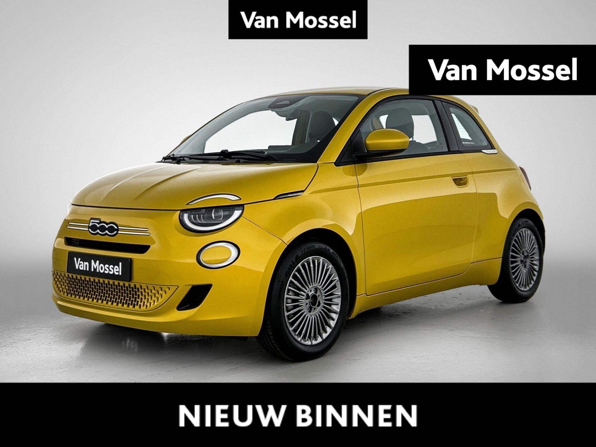 Fiat 500 1.0 Hybrid 48kW 65ch Torino, Achat, Entreprise, Jaune, Boîte manuelle