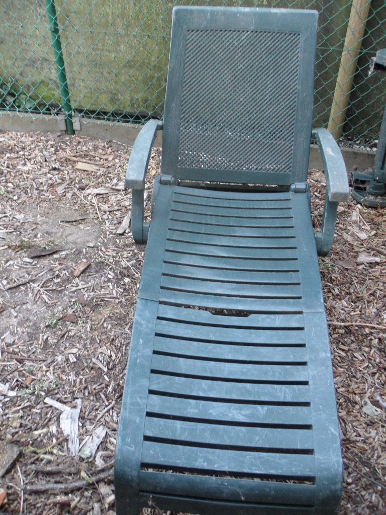 ligzetel, Ophalen, Gebruikt, Kunststof, Inklapbaar