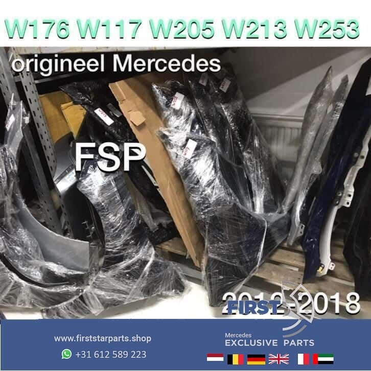 Mercedes zijscherm A C CLA E Klasse linker / rechter scherm, Gebruikt, -, Ophalen of Verzenden, Spatbord