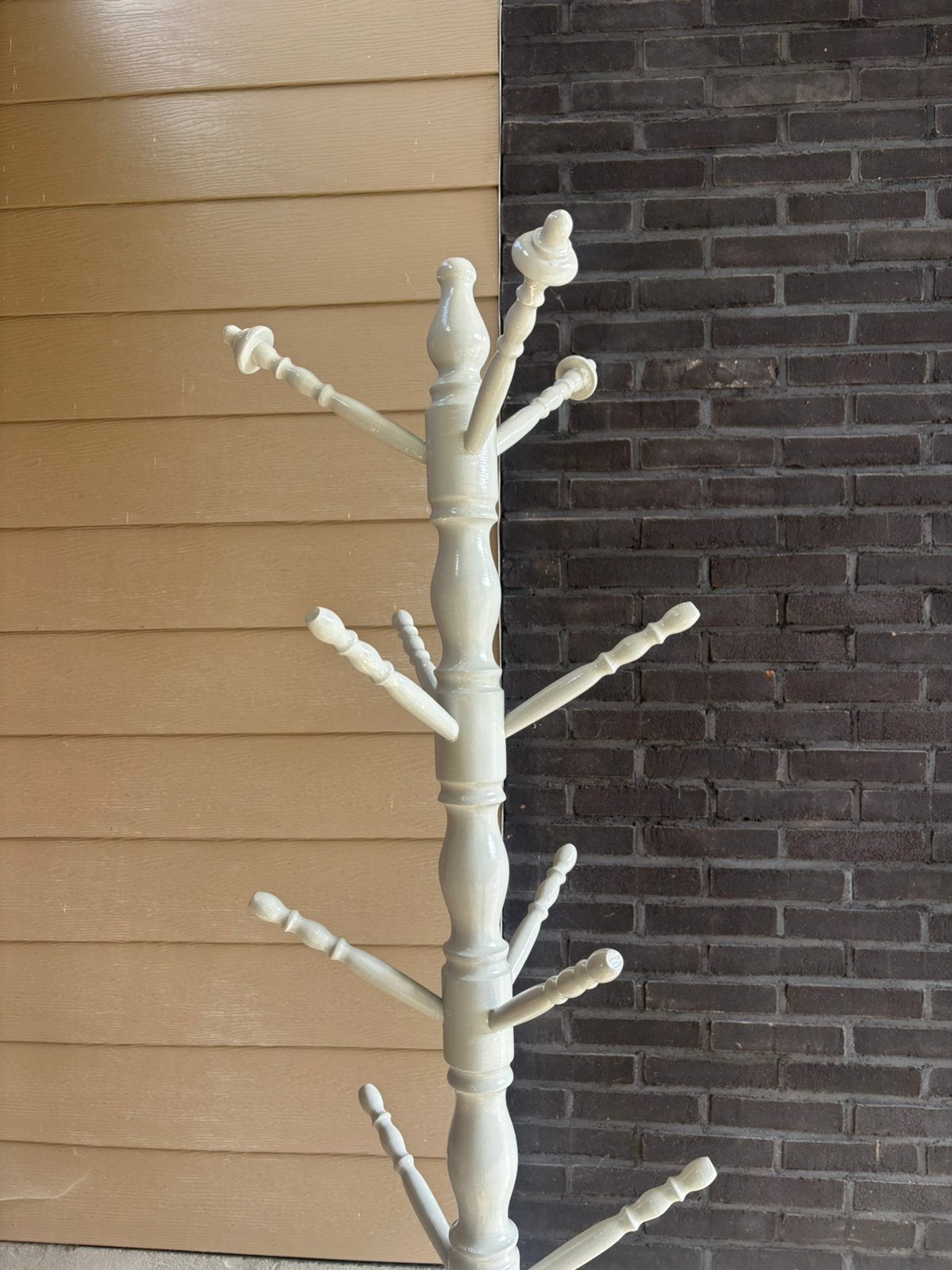 Houten antieke kapstok, Enlèvement, Utilisé