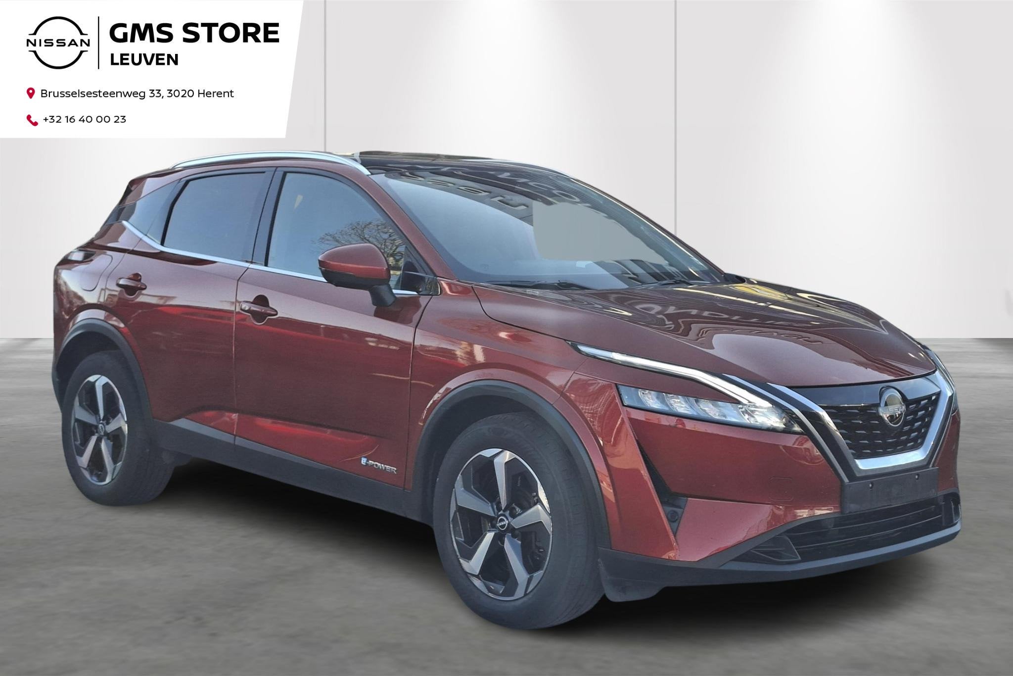 Nissan QASHQAI e-POWER N-Connecta (automatique), Rouge, Achat, 750 kg, Entreprise