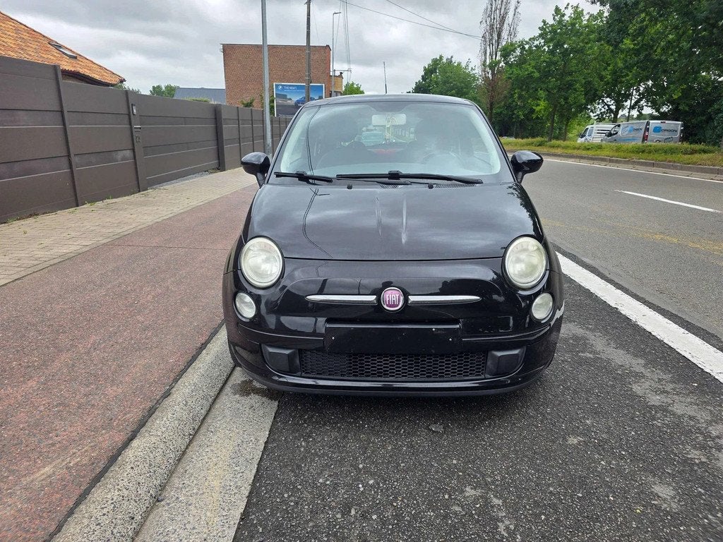 Fiat 500 Lounge 1.2i PUR-Start&Stop "AUTOMAAT" 1°EIG IN ZEE, Auto's, Stof, Gebruikt, 1242 cc, 4 cilinders