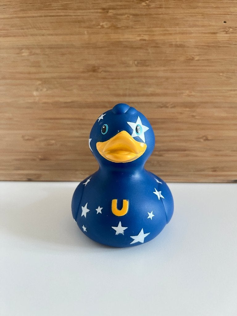 Canard de collection en plastique Bud Superstar Duck - 2005, Enlèvement ou Envoi, Utilisé