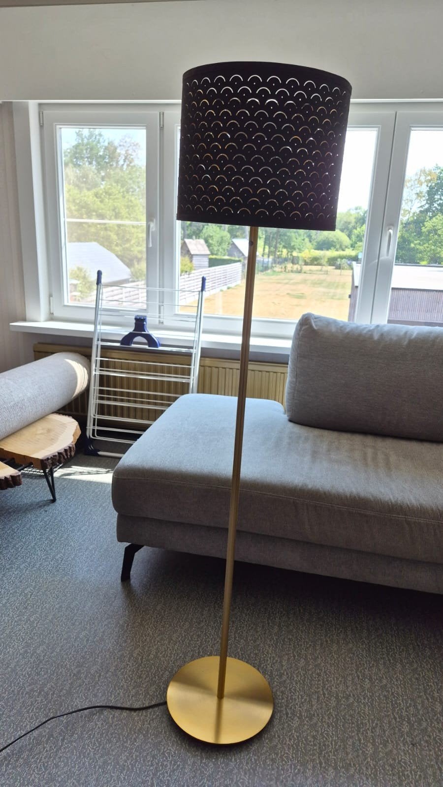 Staanlamp, Huis en Inrichting, Lampen | Vloerlampen, Ophalen