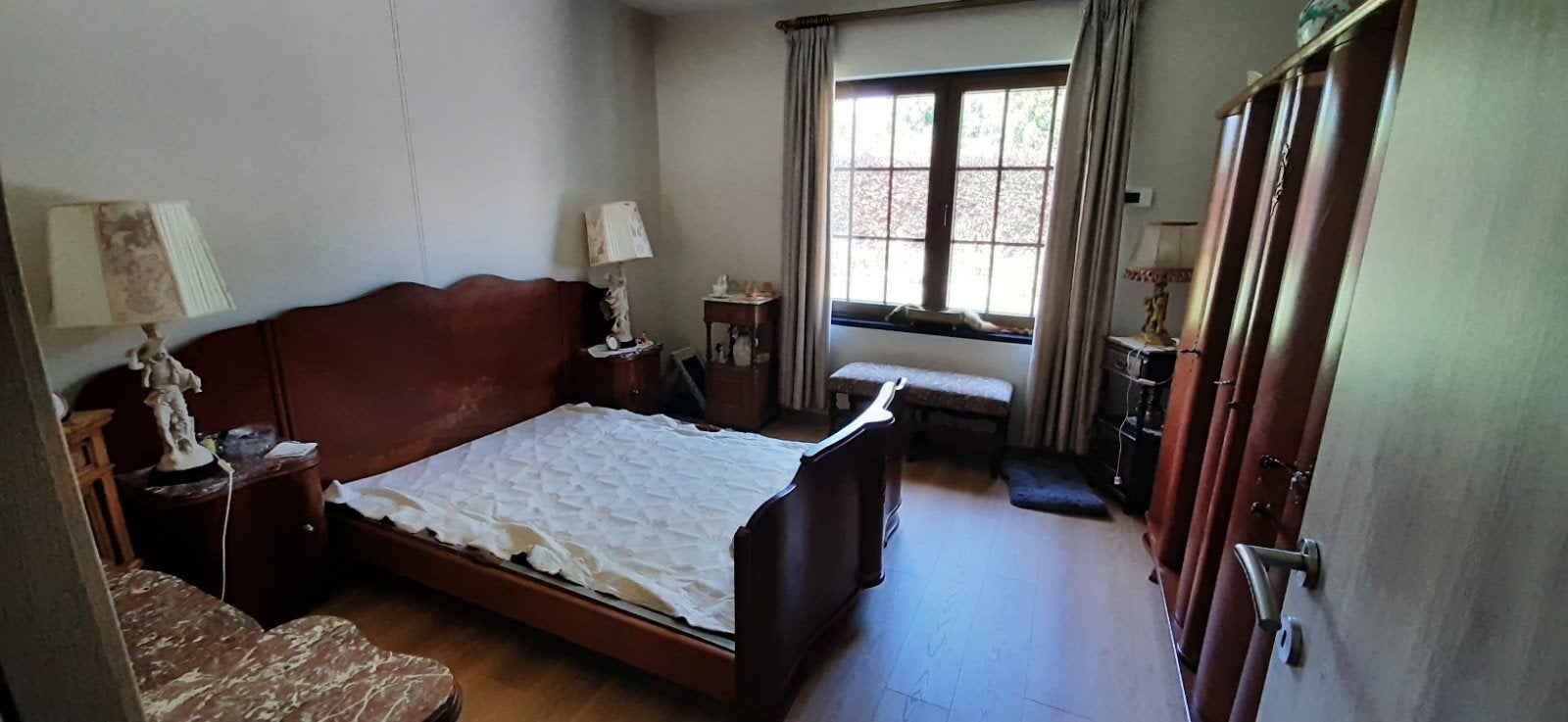Chambre à coucher complète, des années 50, Enlèvement, Utilisé, Deux personnes, Années 50