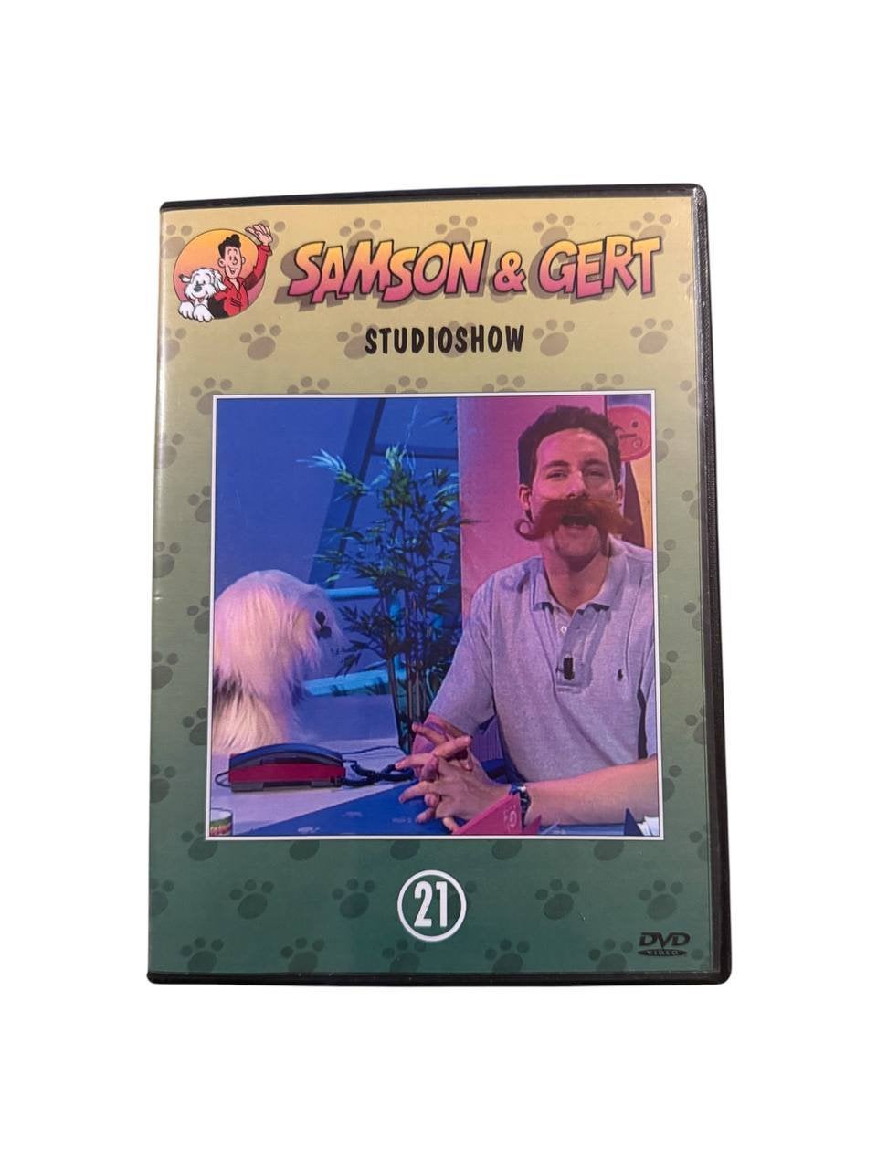 Dvd Samson en Gert Studioshow Vol 21, Cd's en Dvd's, Ophalen of Verzenden, Zo goed als nieuw