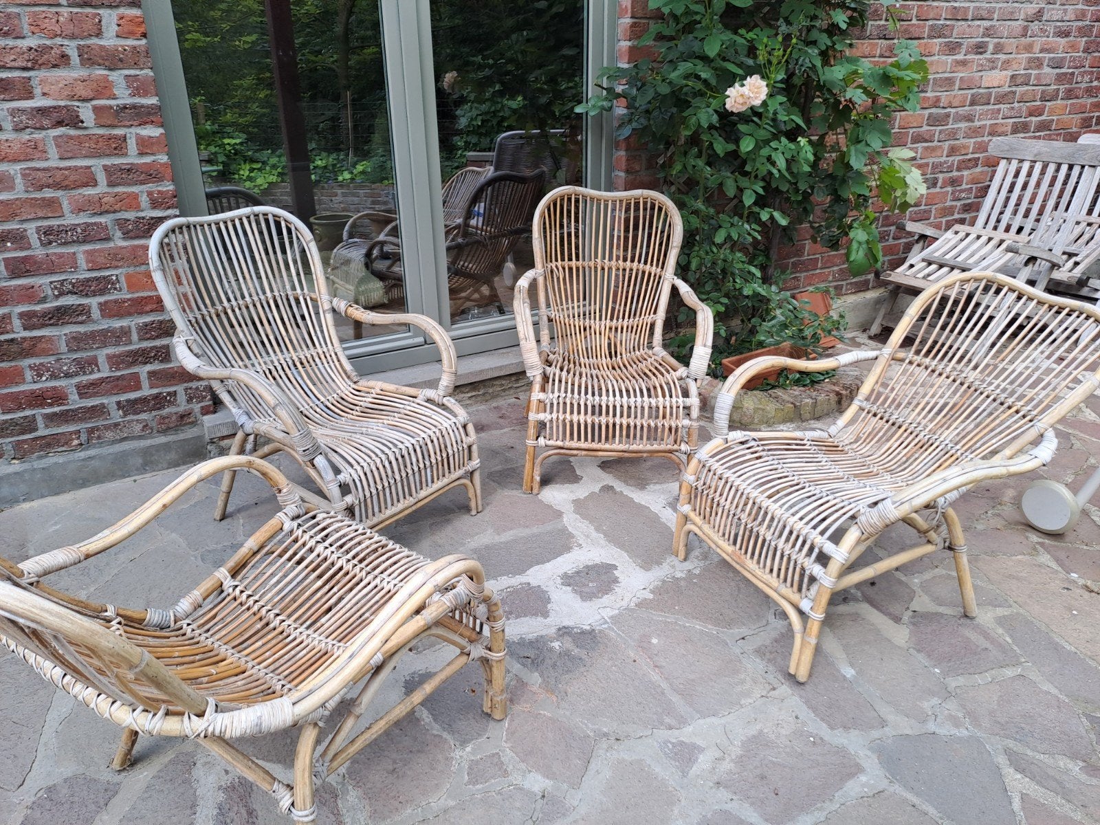 ROTAN ZETEL, Tuin en Terras, Ophalen, Rotan