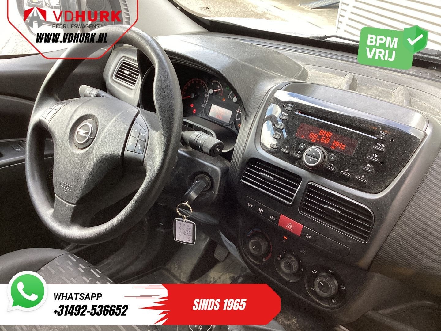 Opel Combo 1.3 CDTi 96 pk EXPORT Airco/ Bluetooth/ Trekhaak, Achat, Entreprise, Electronic Stability Program (ESP), Blanc