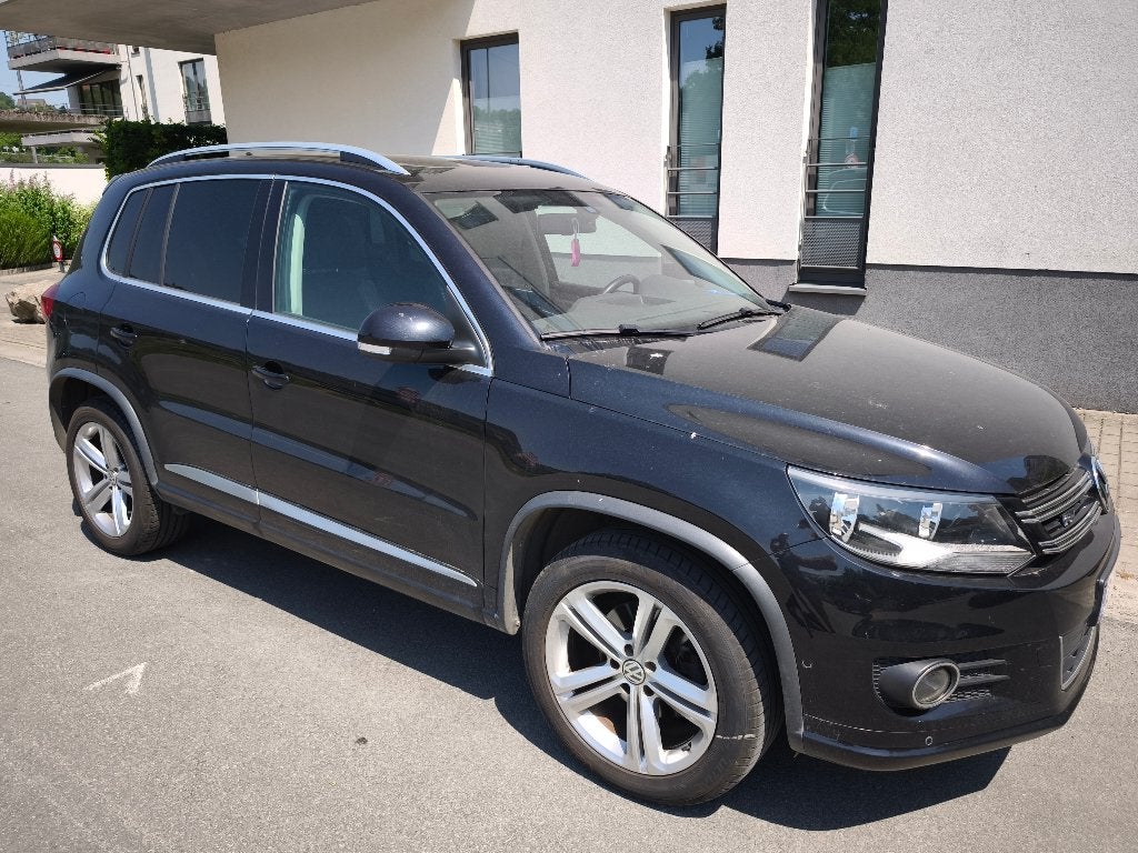 Tiguan, Auto's, Voorwielaandrijving, 1998 cc, Zwart, Leder