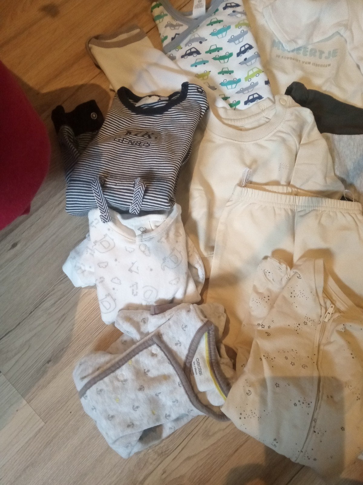 paket baby kleren maat 50 tot maat 60 totaal 62 stuks, Enlèvement, Comme neuf, Taille 50