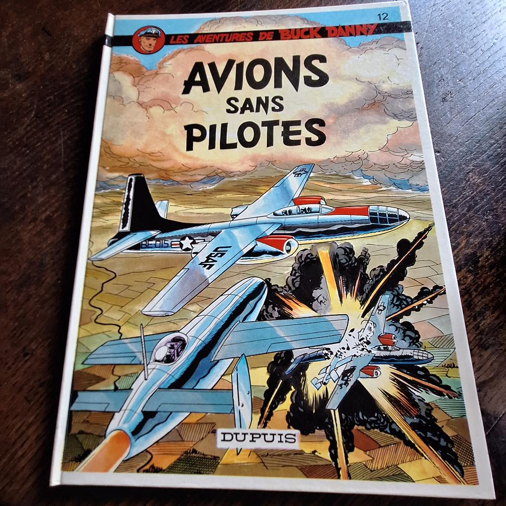 buck danny t12 avions sans pilotes hubinon charlier, Une BD, Utilisé, Charlier et Hubinon, Envoi