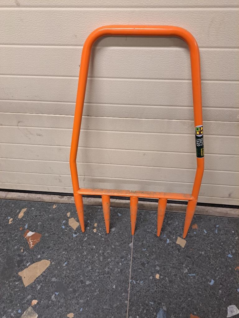 Preiplanter met 5 tanden, Jardin & Terrasse, Outils à main, Enlèvement, Comme neuf