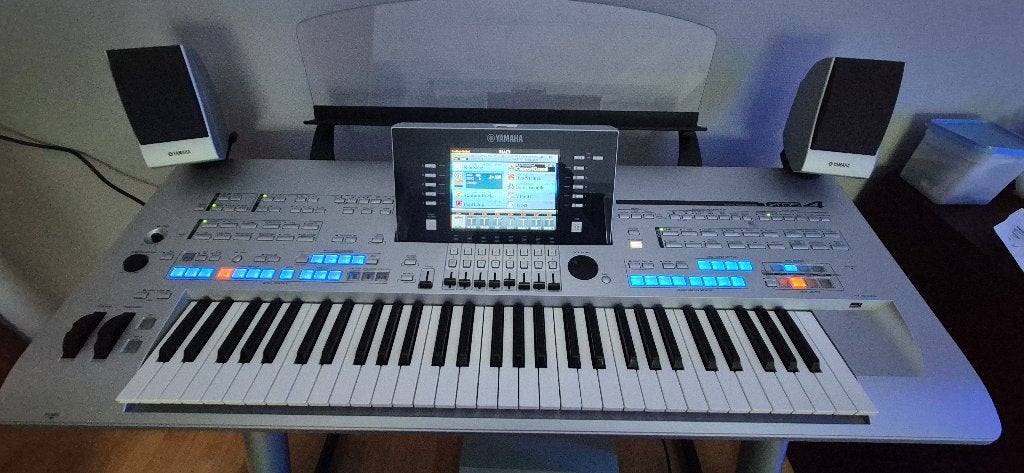 Yamaha Tyros4 Workstation XL!, Musique & Instruments, Claviers, 61 touches, Sensitif, Yamaha, Comme neuf