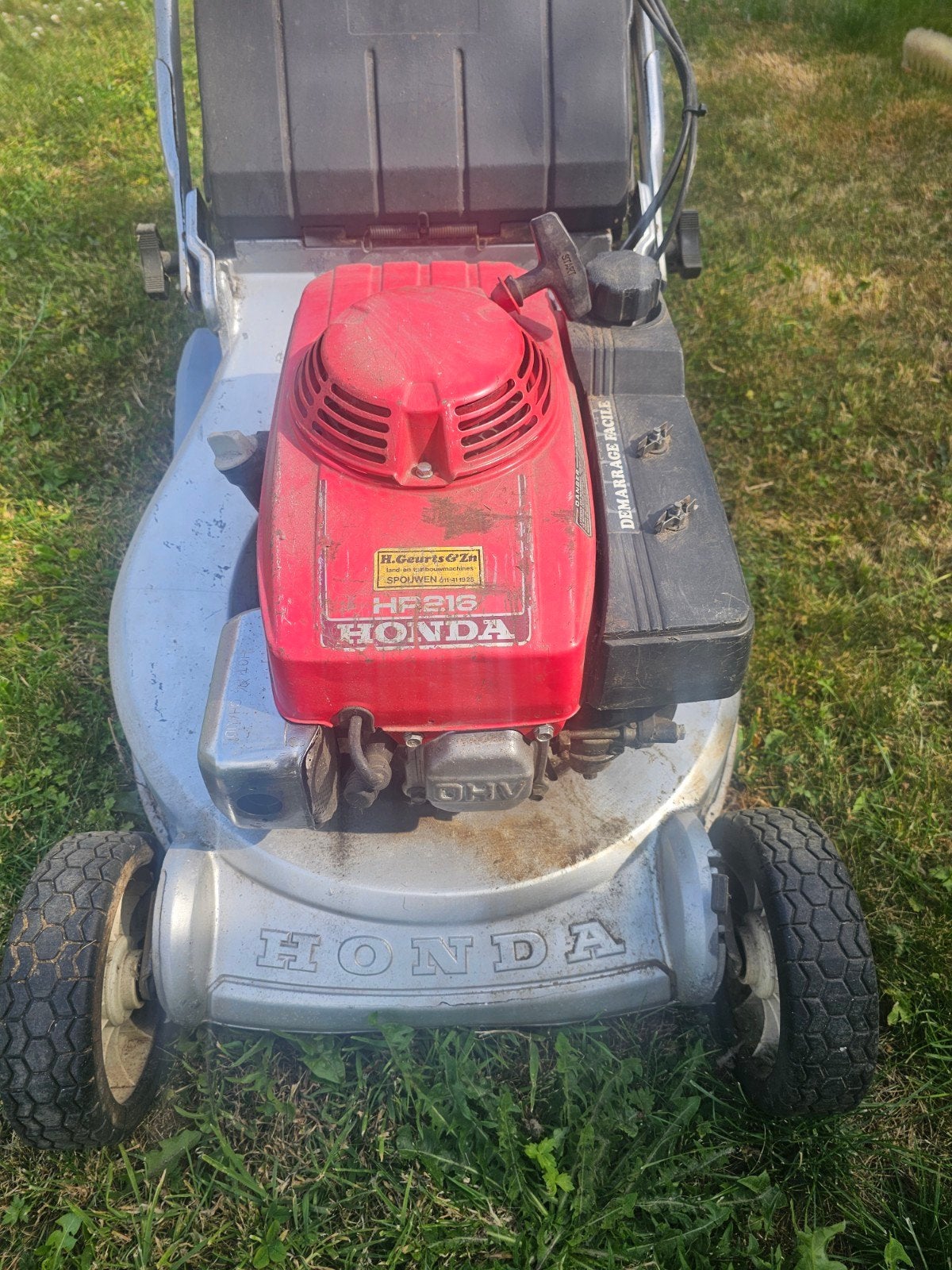 honda hr216, Tuin en Terras, Ophalen