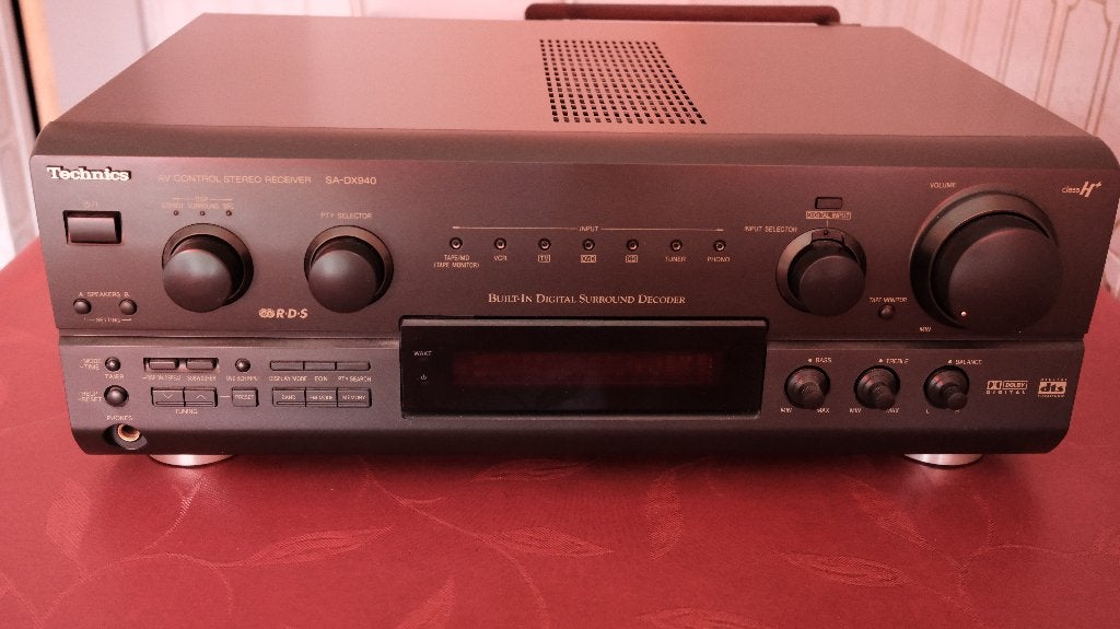 Stereo Ontvanger Versterker, Audio, Tv en Foto, Versterkers en Ontvangers, Zo goed als nieuw, 60 tot 120 watt, Stereo, Ophalen
