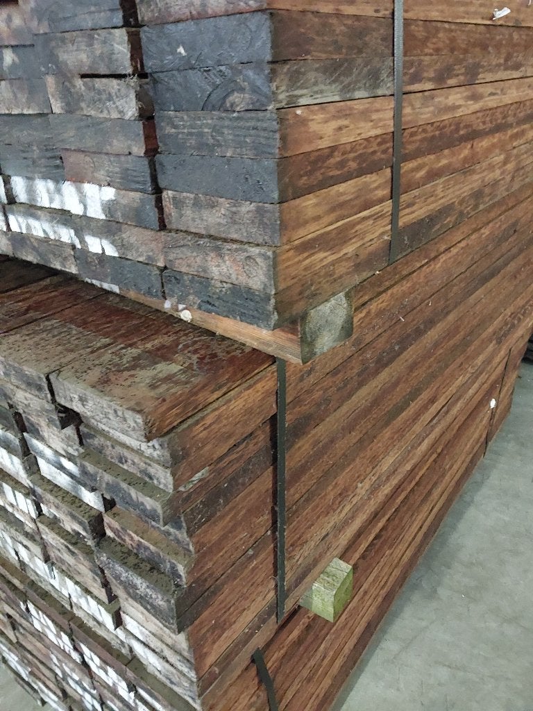 wallaba hout uit het stuwmeer 35x155 verschillende lengtes, Ophalen, Nieuw