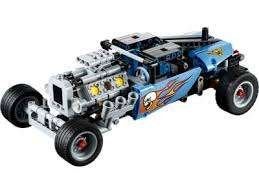 Lego technic nr. 42022 Hot Rod auto, Kinderen en Baby's, Lego, Ophalen of Verzenden, Zo goed als nieuw, Complete set