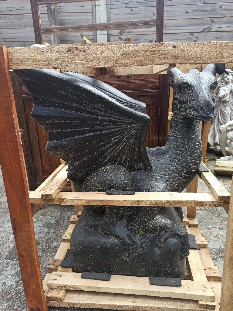 dragon en pierre, Enlèvement, Neuf, Pierre, Animal
