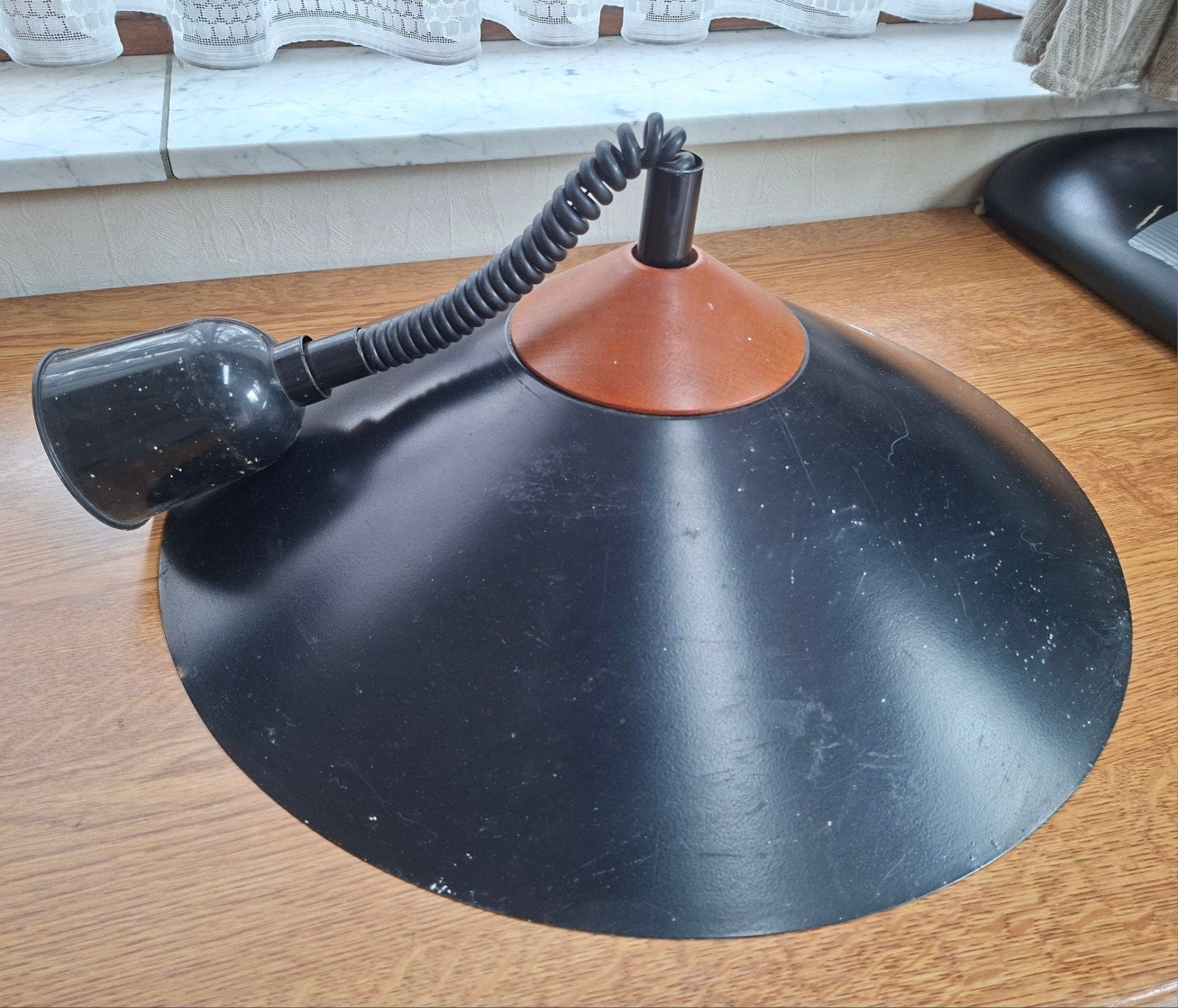 Lampe Design métallique et bois, Enlèvement, Bois