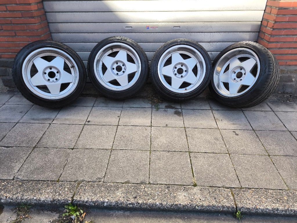 Prachtige Borbet Type A ET22 10x17 5/112 velgen!, Auto-onderdelen, Banden en Velgen, Ophalen of Verzenden, 17 inch, Velg(en)