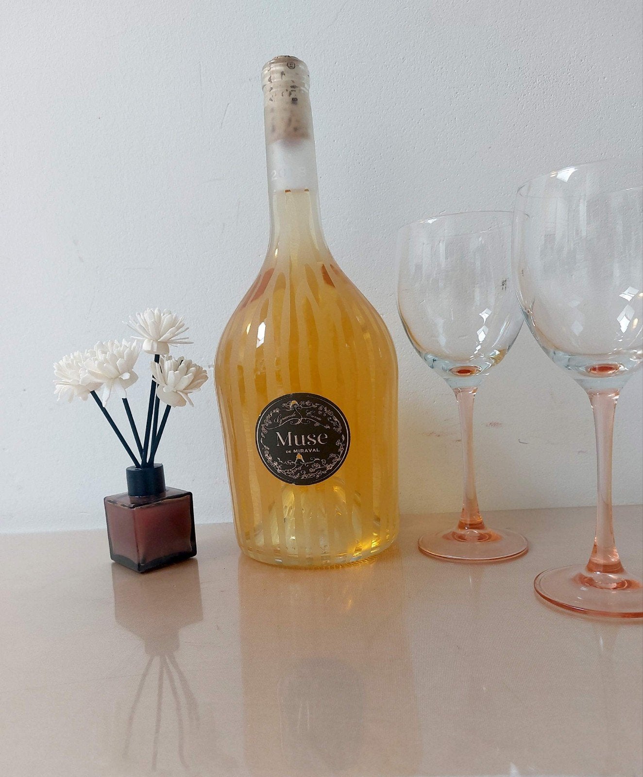 Muse de miraval 2018 magnum 1.5 liter, Ophalen of Verzenden