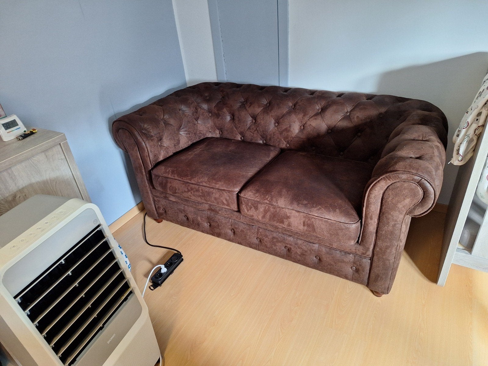 Chesterfield zetel bijna nieuw, Huis en Inrichting, Ophalen