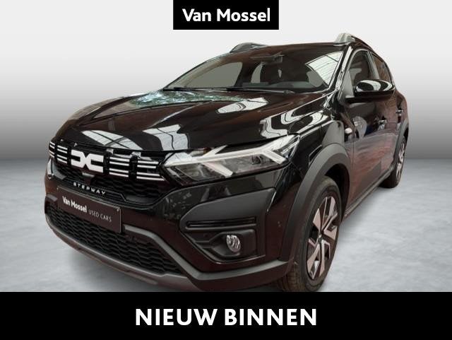 Dacia Sandero TCe 90 Stepway Expression, Auto's, Voorwielaandrijving, Stof, Gebruikt, 91 pk